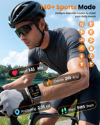 Relojes inteligentes para hombres, reloj inteligente AMOLED de salu...
