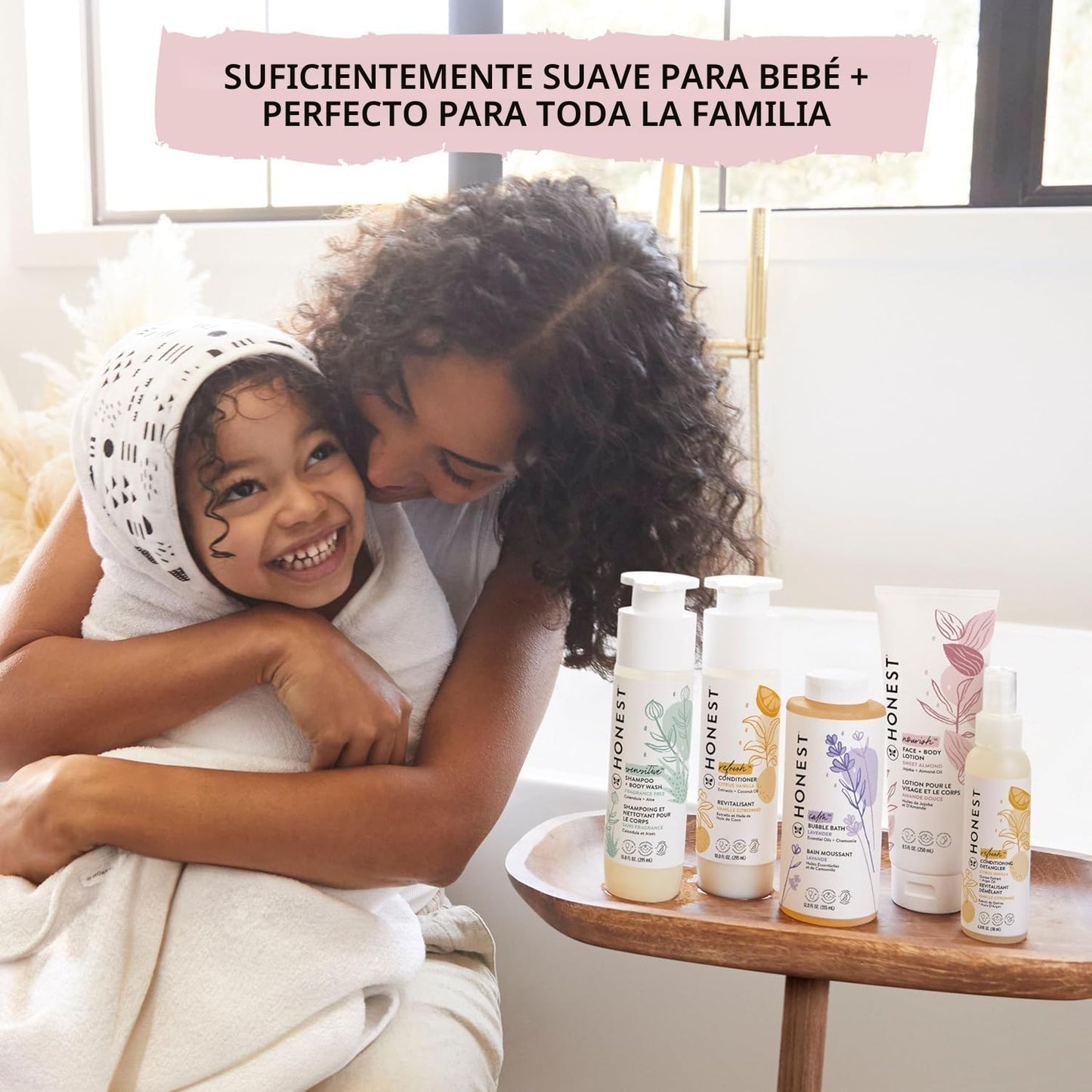 The Honest Company Acondicionador de cabello sin fragancia, desenre...