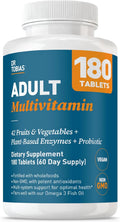 Dr. Tobias Multivitamínico para adultos para mujeres y hombres, vit...
