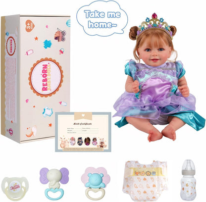 BABESIDE Muñecas realistas Reborn de bebé Dara - Muñeca de recién n...