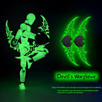 Deeplus Glowing Titan 13 - Juego de figuras de acción que brillan e...