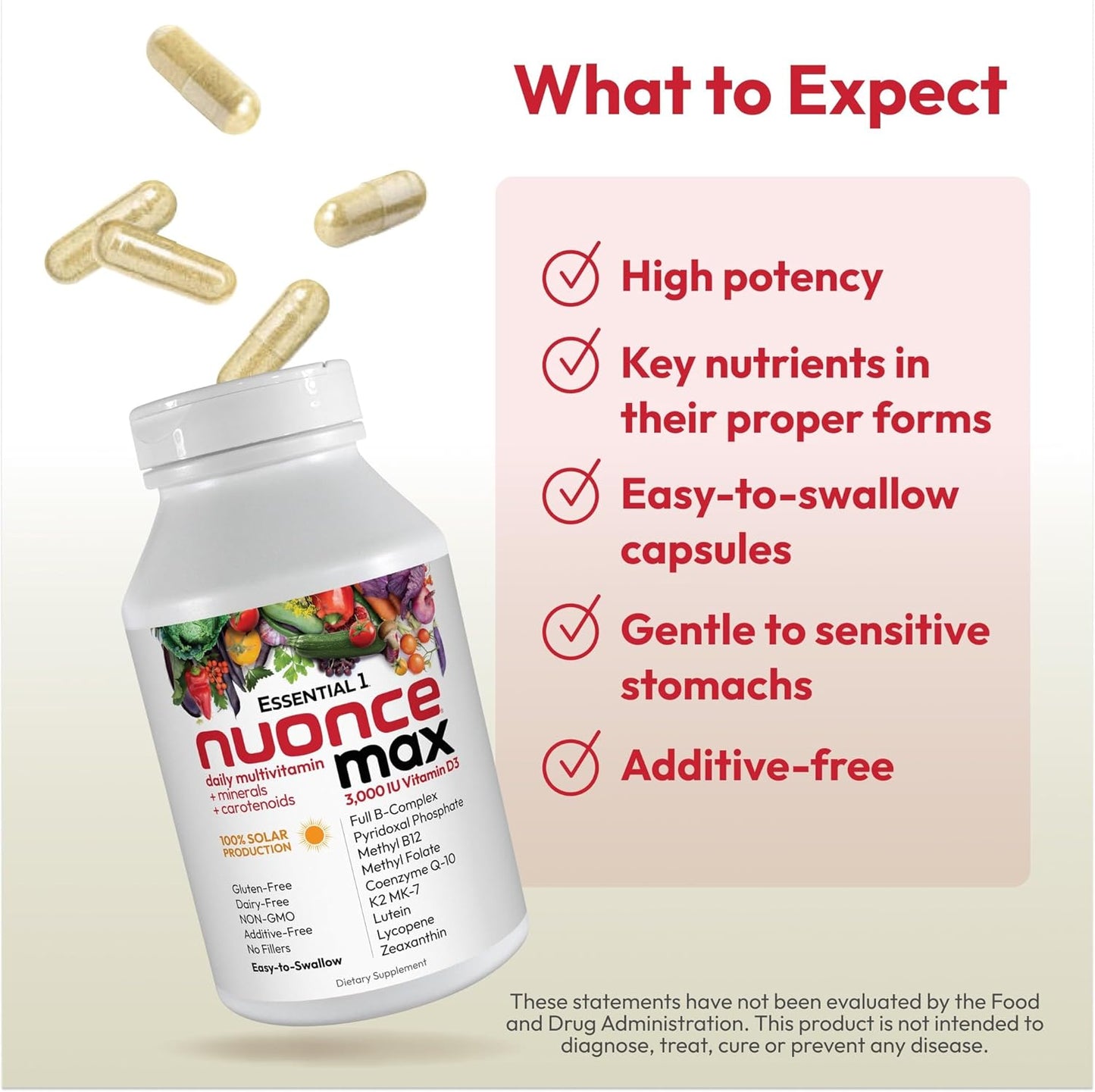 Andrew Lessman Multivitamínico Essential 1, cápsulas pequeñas, 3000...