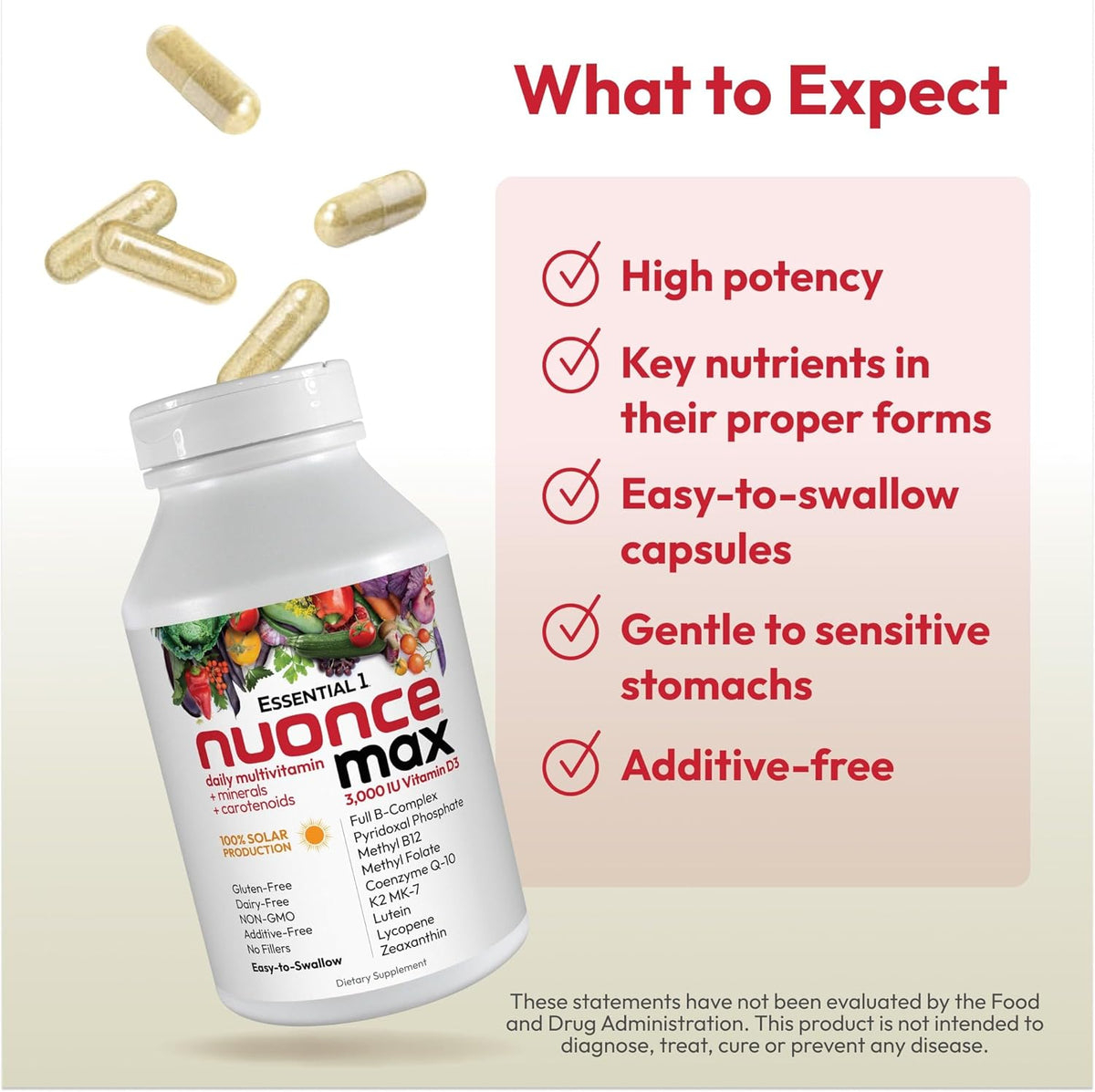 Andrew Lessman Multivitamínico Essential 1, cápsulas pequeñas, 3000...