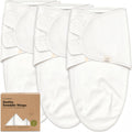 KeaBabies Paquete de 3 Sacos de Dormir Envolventes Orgánicos para B...