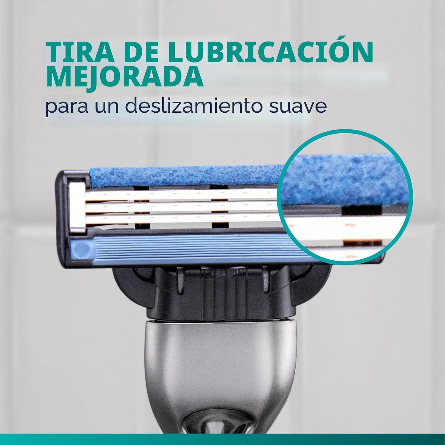 Gillette Mach3 - Repuestos de navaja para hombres, 15 repuestos de...
