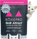Boxie Glo Attract - Arena para gatos de más de 40 días, control de...