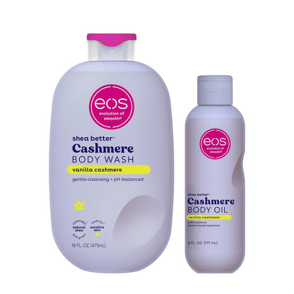 Bundle of eos Cashmere Body Wash \u2013 Vanilla Cashmere, gel de ba...