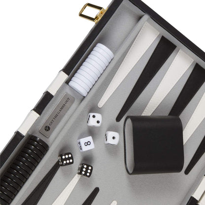 Get The Games Out Juego de Backgammon, Estuche de Juego de Mesa Clá...