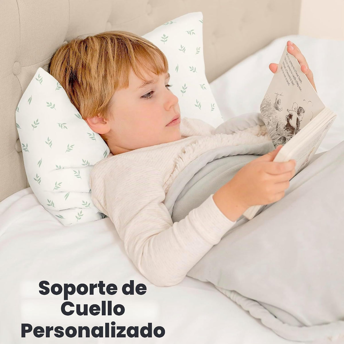 KeaBabies Paquete de 2 almohadas para niños pequeños de 13 x 18 pul...