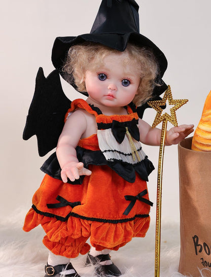 Cloveray Muñecas Reborn de Halloween para niños pequeños \u2013 Muñ...