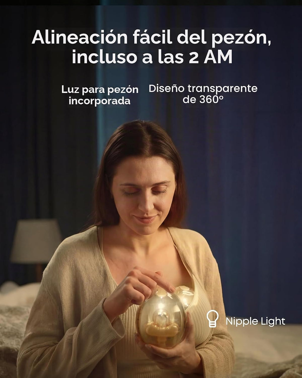 eufy - Extractor de leche portátil con calefacción para masaje S2 P...