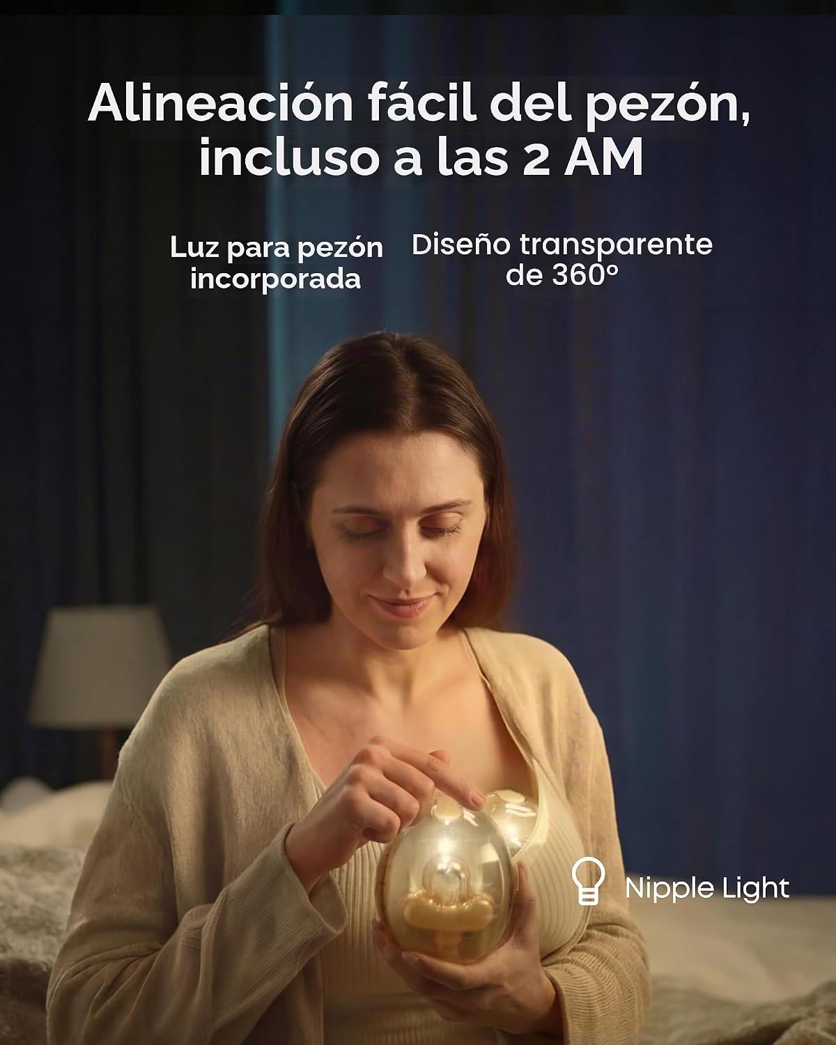 eufy - Extractor de leche portátil con calefacción para masaje S2 P...