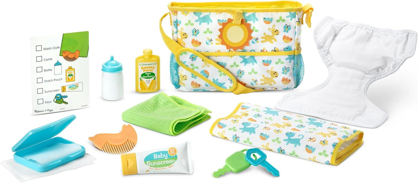 Melissa &amp; Doug Mine to Love Travel Time Play Set para muñecas c...
