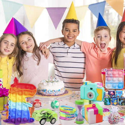 BILLFULL 1000 piezas de recuerdos de fiesta para niños, juguetes pa...