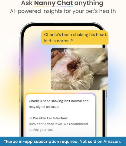 Furbo Cámara para perros de 360° [requiere suscripción] Desbloqueo...