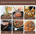 Juego de utensilios de cocina de silicona, 32 piezas de utensilios...
