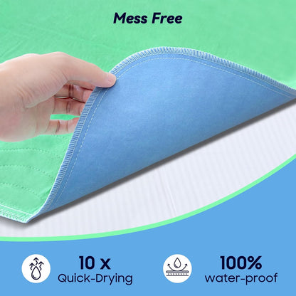 Paquete de 4 protectores lavables de absorción extra fuerte de 36&#...