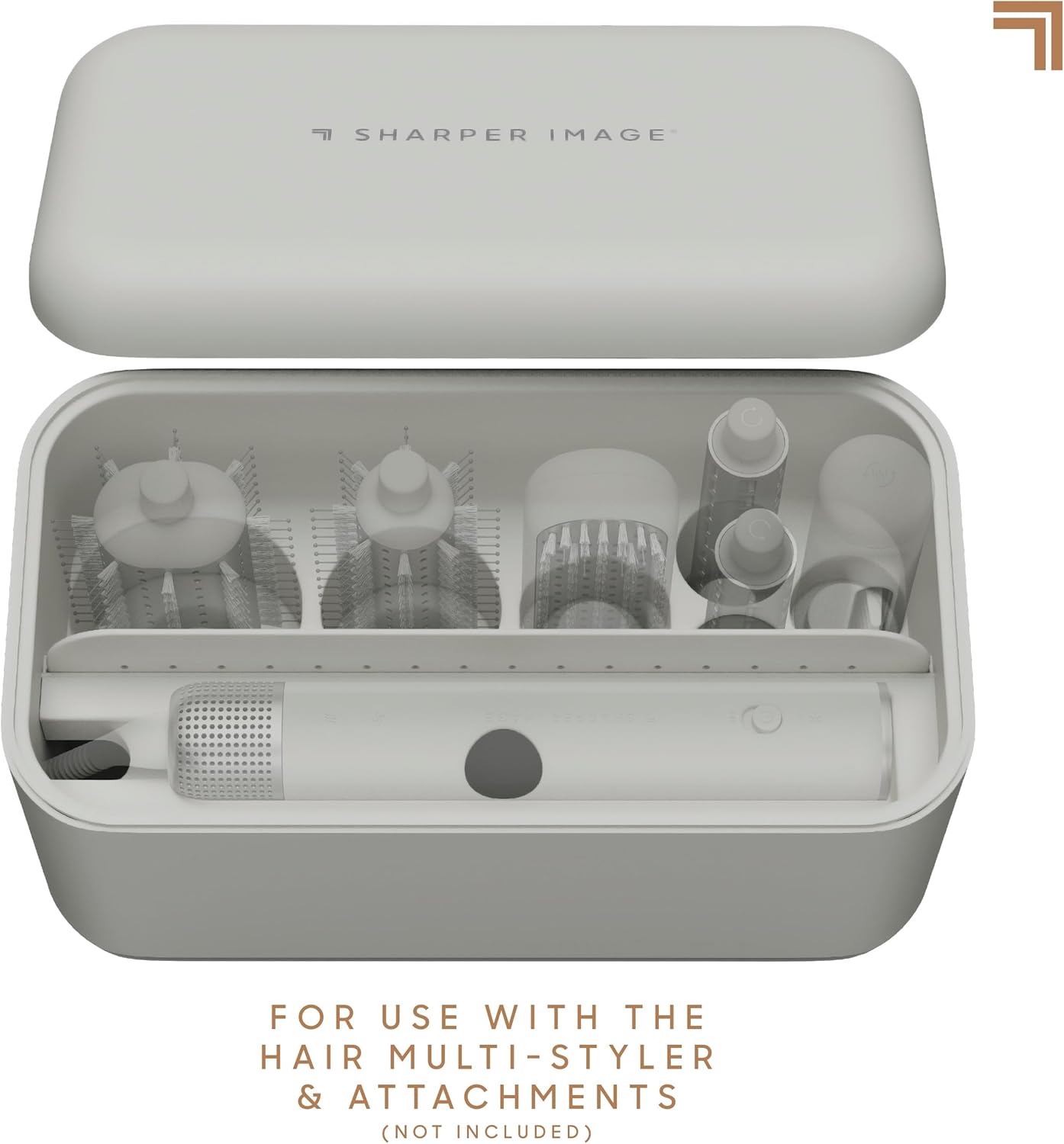 Sharper Image Revel Airflow Styler - Estuche de almacenamiento para...