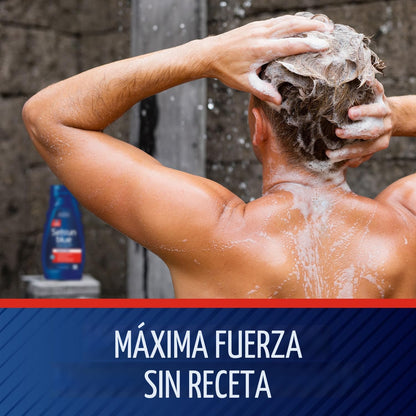 Champú Selsun Azul Medicado Máxima fuerza anti caspa, 11 onzas