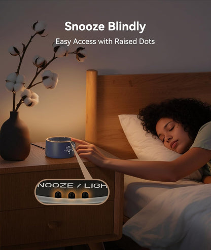 Máquina de sonido y reloj despertador Dreamegg - Máquina de ruido b...