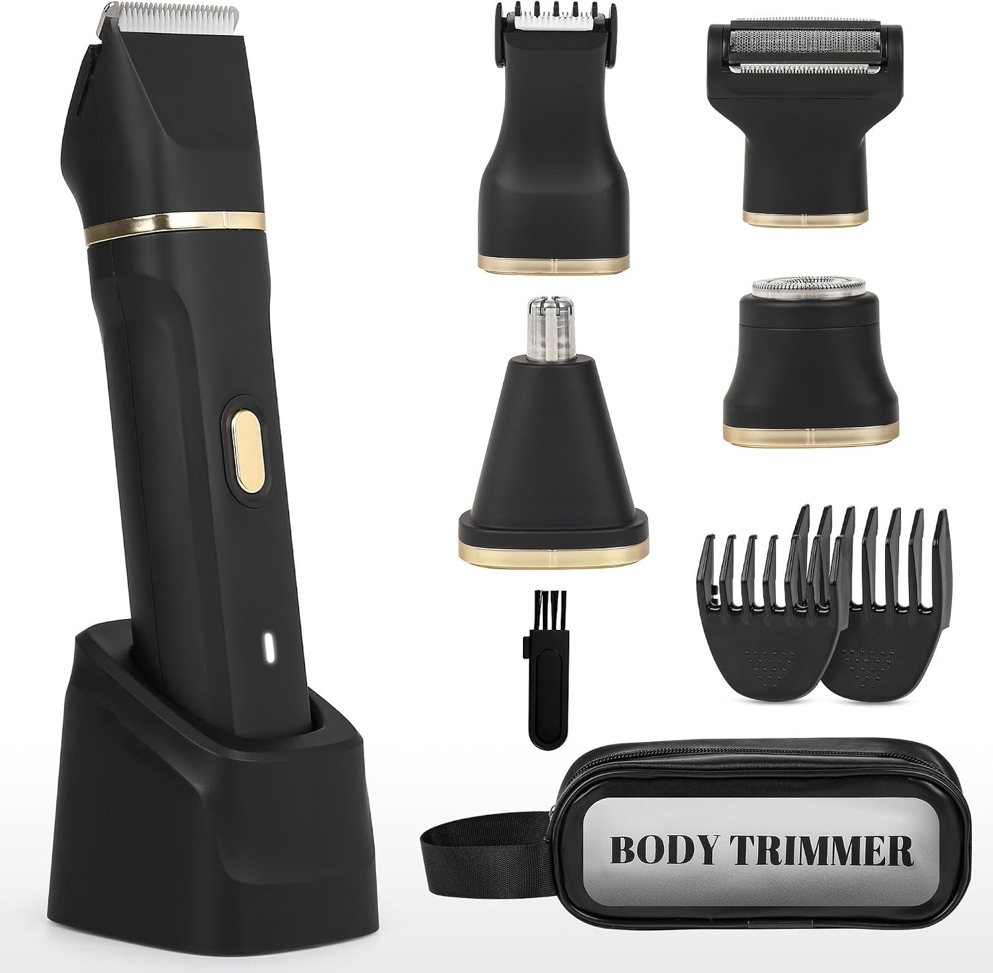 Eilveey - Cortador de bikini eléctrico para mujer, removedor de vel...