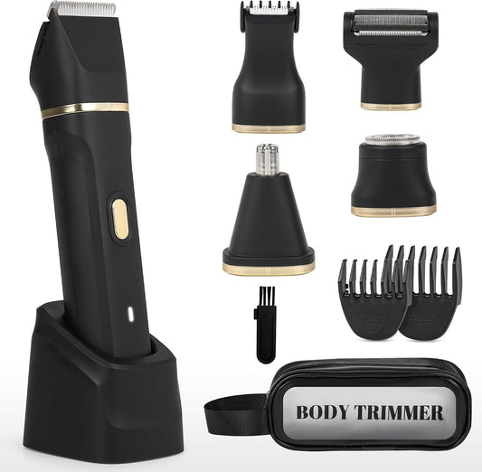 Eilveey - Cortador de bikini eléctrico para mujer, removedor de vel...