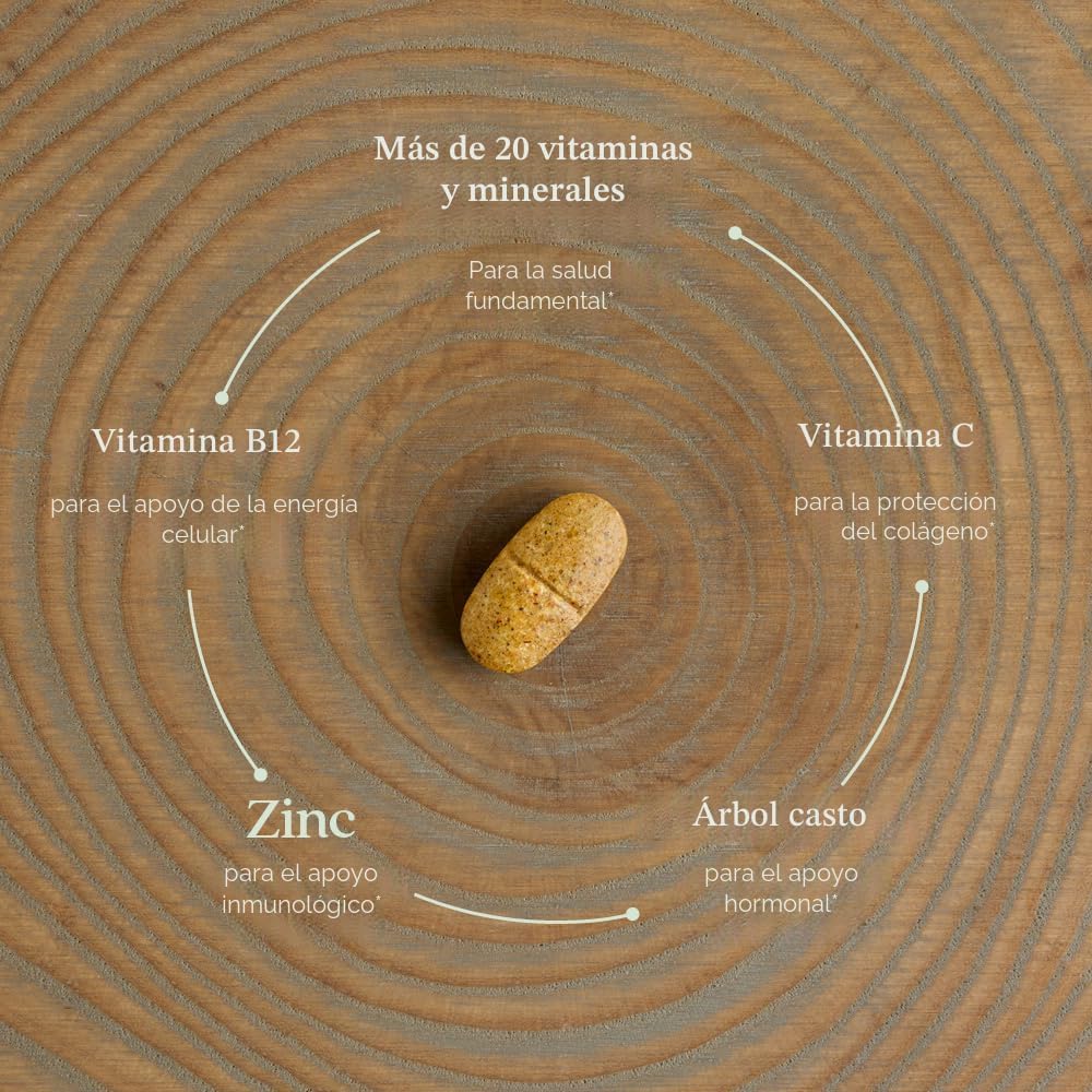 Comprimidos multivitamínicos para mujeres de 40 años en adelante Ne...