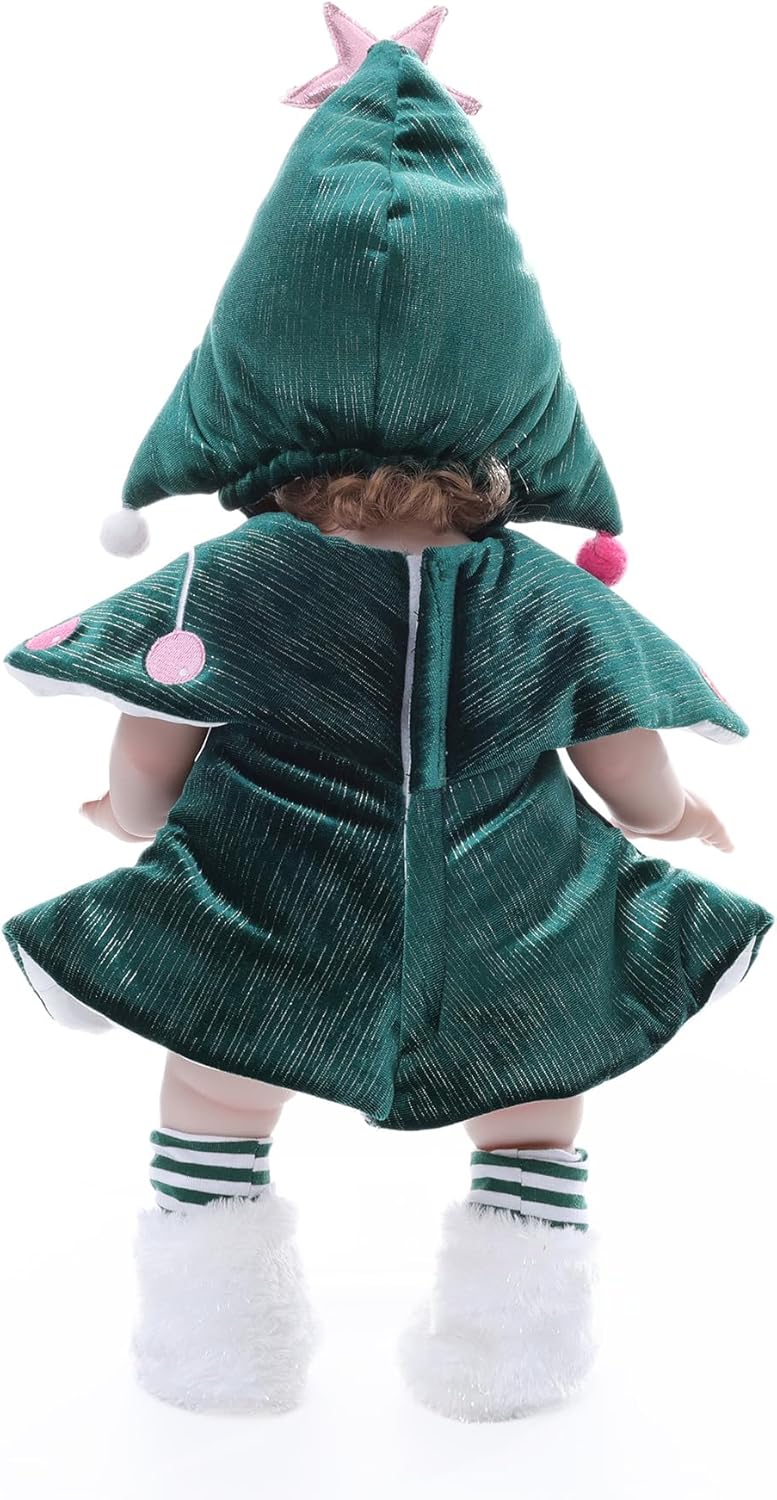 Cloveray Muñecas de bebé, 18 pulgadas realista Reborn Full Vinyl Ba...