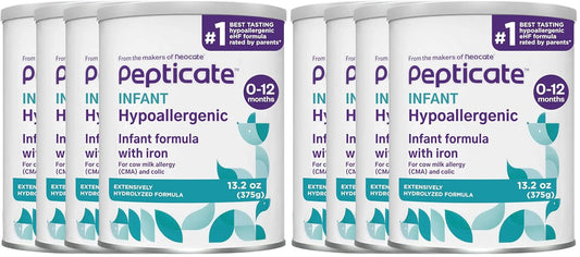 Pepticate - Fórmula infantil hipoalergénica para aliviar los síntom...