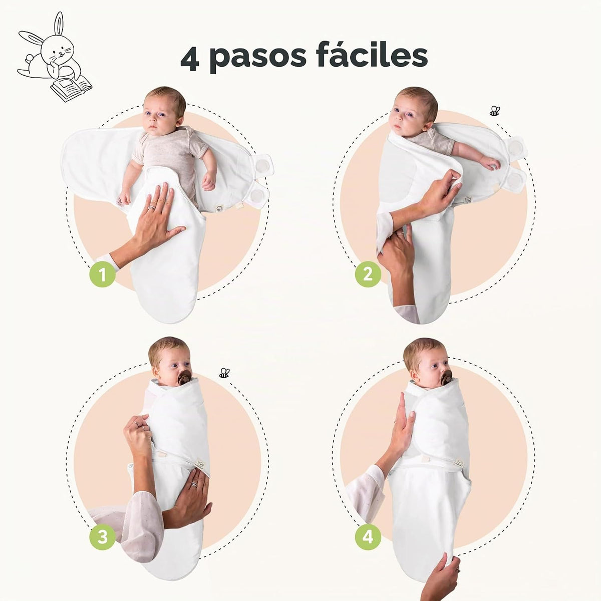 3 paquetes de sacos de dormir para bebé orgánicos - Saco de dormir...