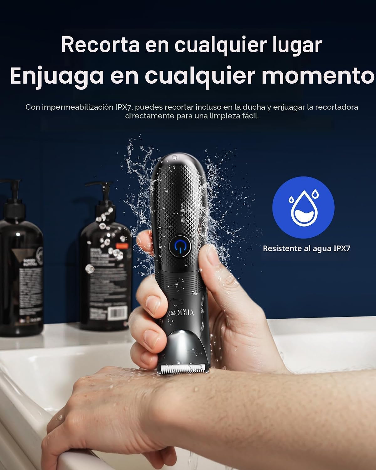 Manscape - Afeitadora eléctrica para hombre, sin rasguños, afeitado...