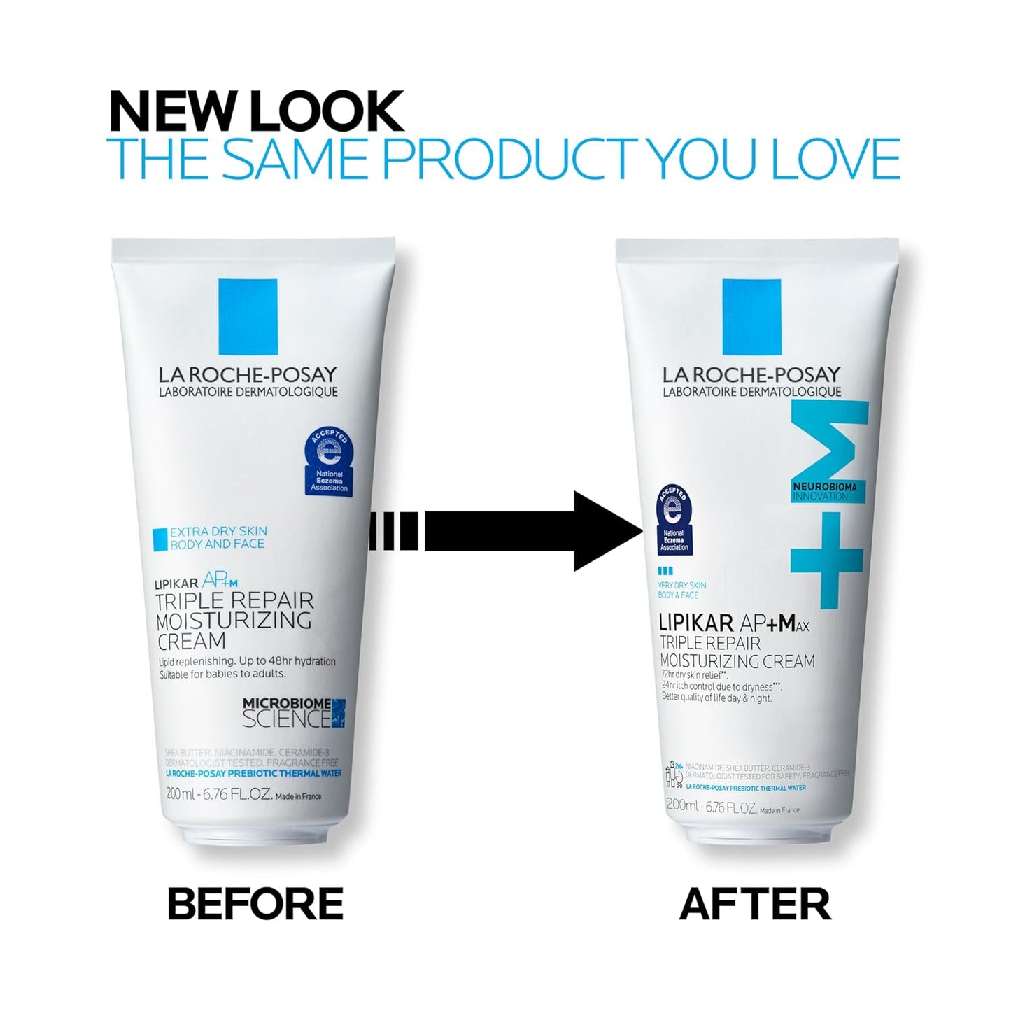 La Roche-Posay Lipikar AP+ - Crema hidratante triple reparadora, lo...