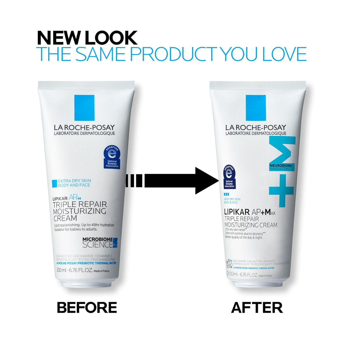La Roche-Posay Lipikar AP+ - Crema hidratante triple reparadora, lo...