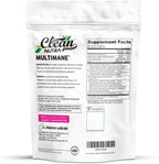 Clean Nutra Multimane Colágeno Biotina Queratina Ácido Hialurónico...