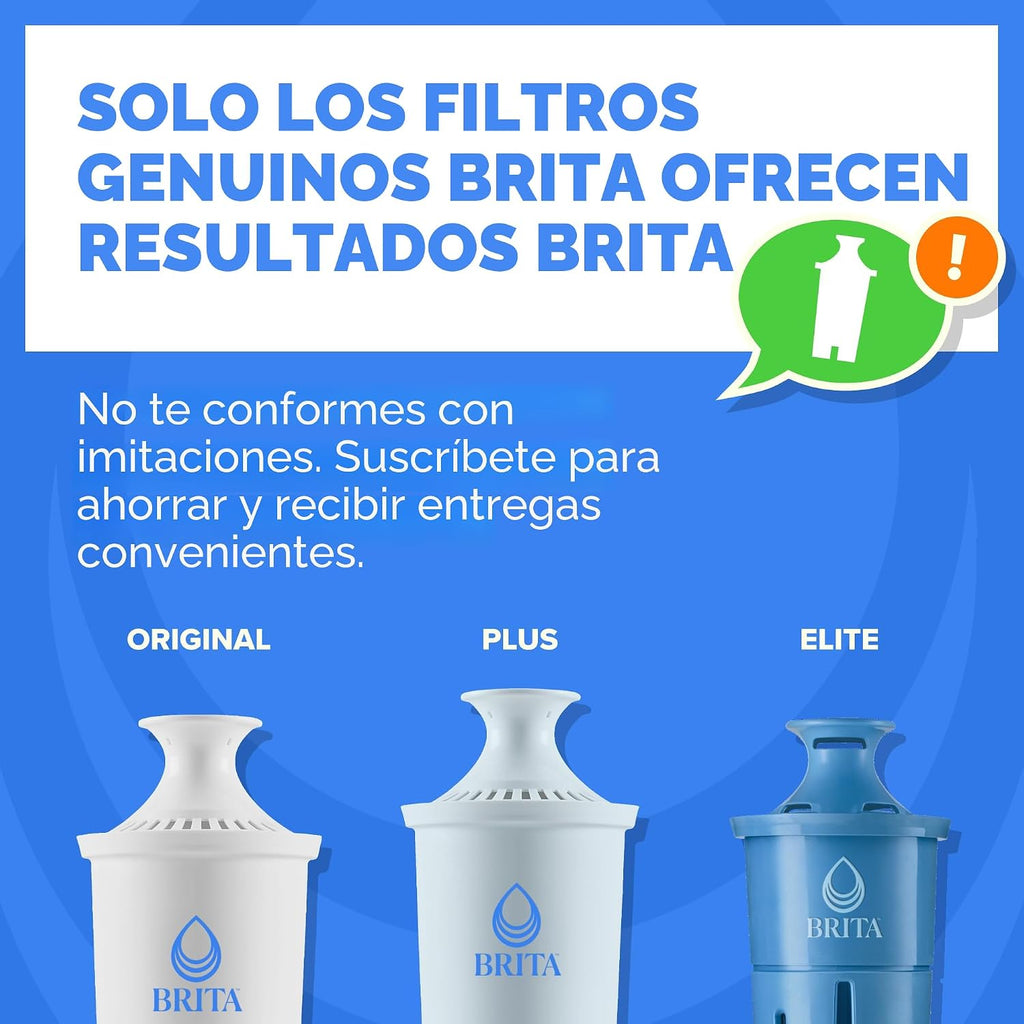 Brita Jarra pequeña con filtro de agua de 6 tazas, incluye 1 filtro...