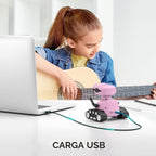 ALLCELE Robot de juguete para niñas, robot RC recargable para niños...