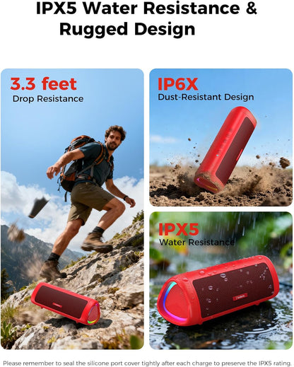 BolaButty Altavoz Bluetooth con sonido HD, inalámbrico portátil, IP...