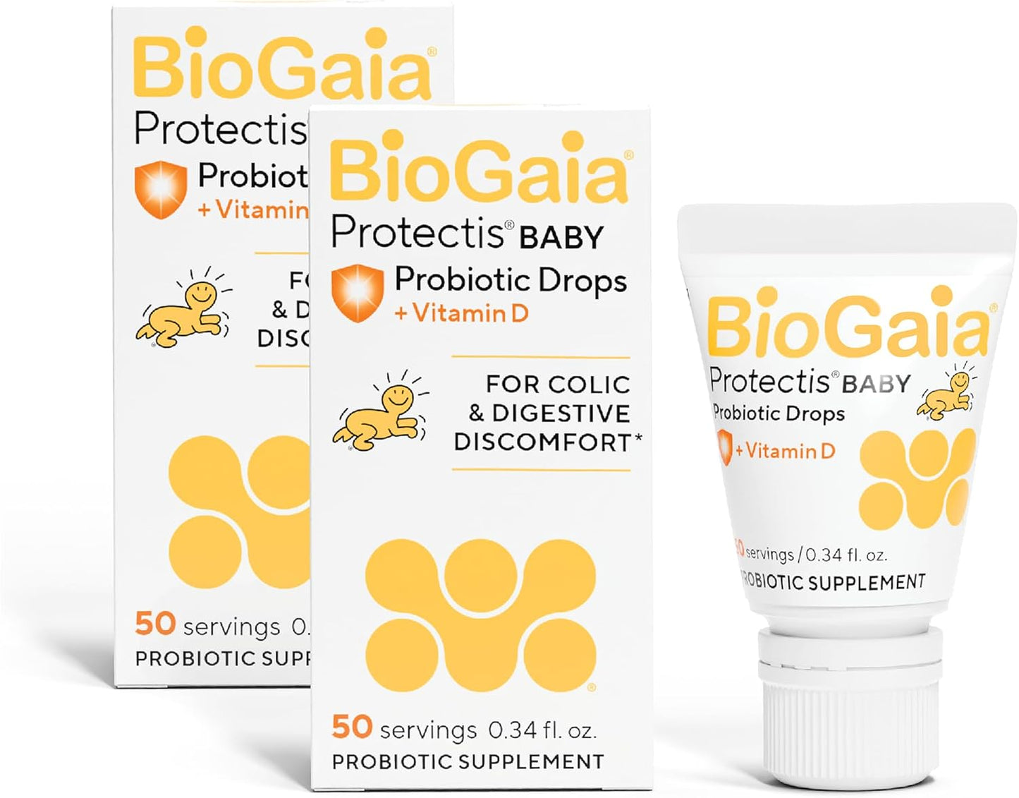 BioGaia Gotas Probióticas para Bebés - Alivio de Cólicos y Gases +...