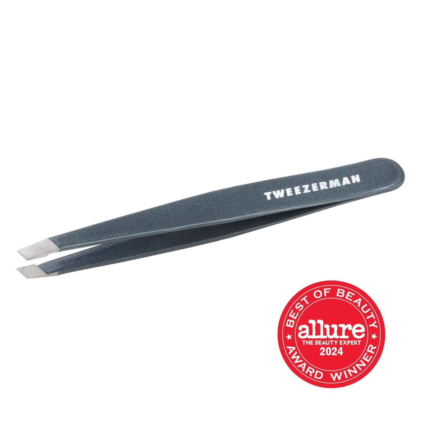 Tweezerman - Pinzas inclinadas de acero inoxidable, pinzas para cej...