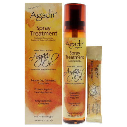 Tratamiento de aceite de argán en espray