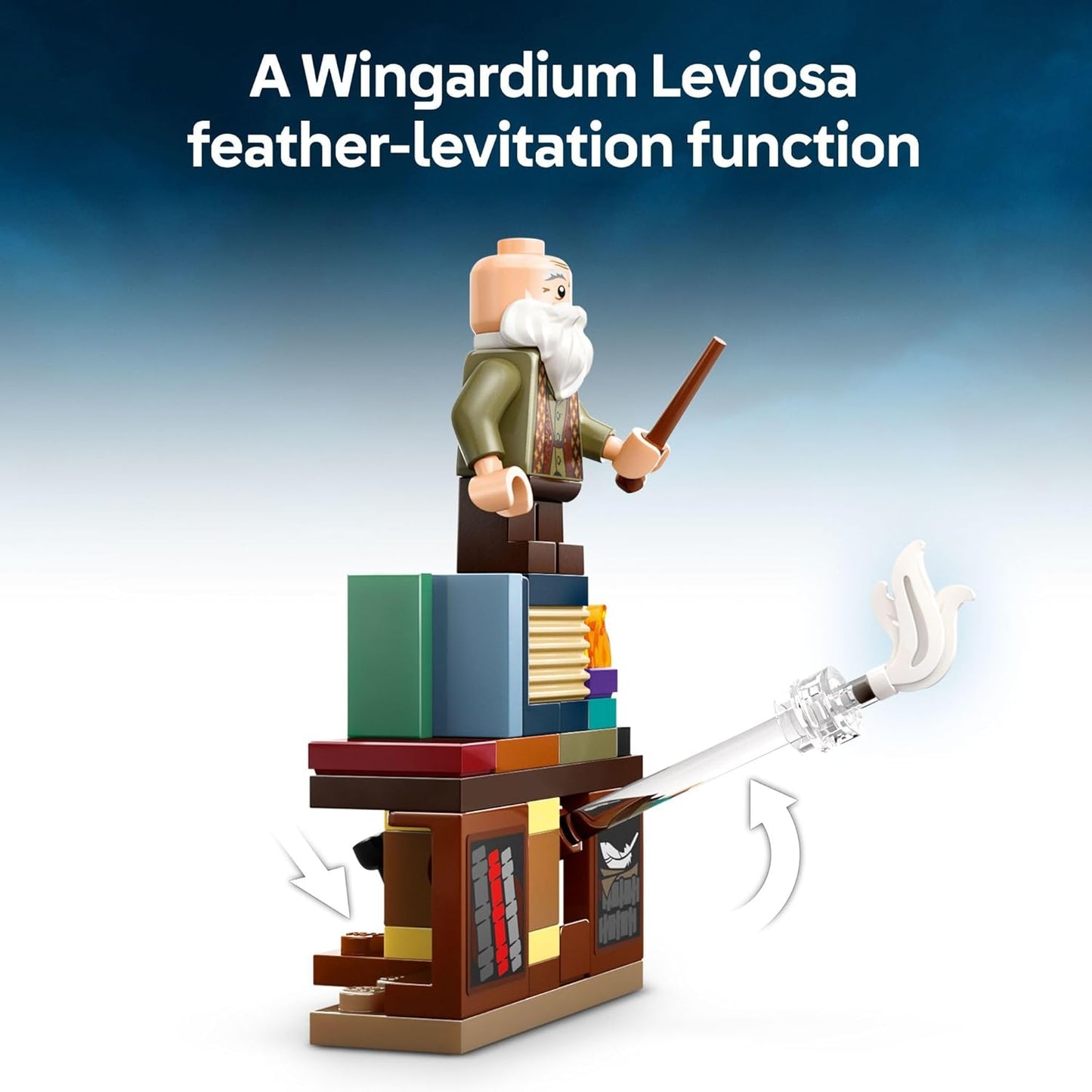 LEGO Harry Potter Hogwarts Castillo: Clase de Encantamientos Juego de Construcción - Juguete de Brujos para Niños, Chicos y Chicas, Fans de Harry Potter, Edades 8+ - Idea de Regalo para Cumpleaños
