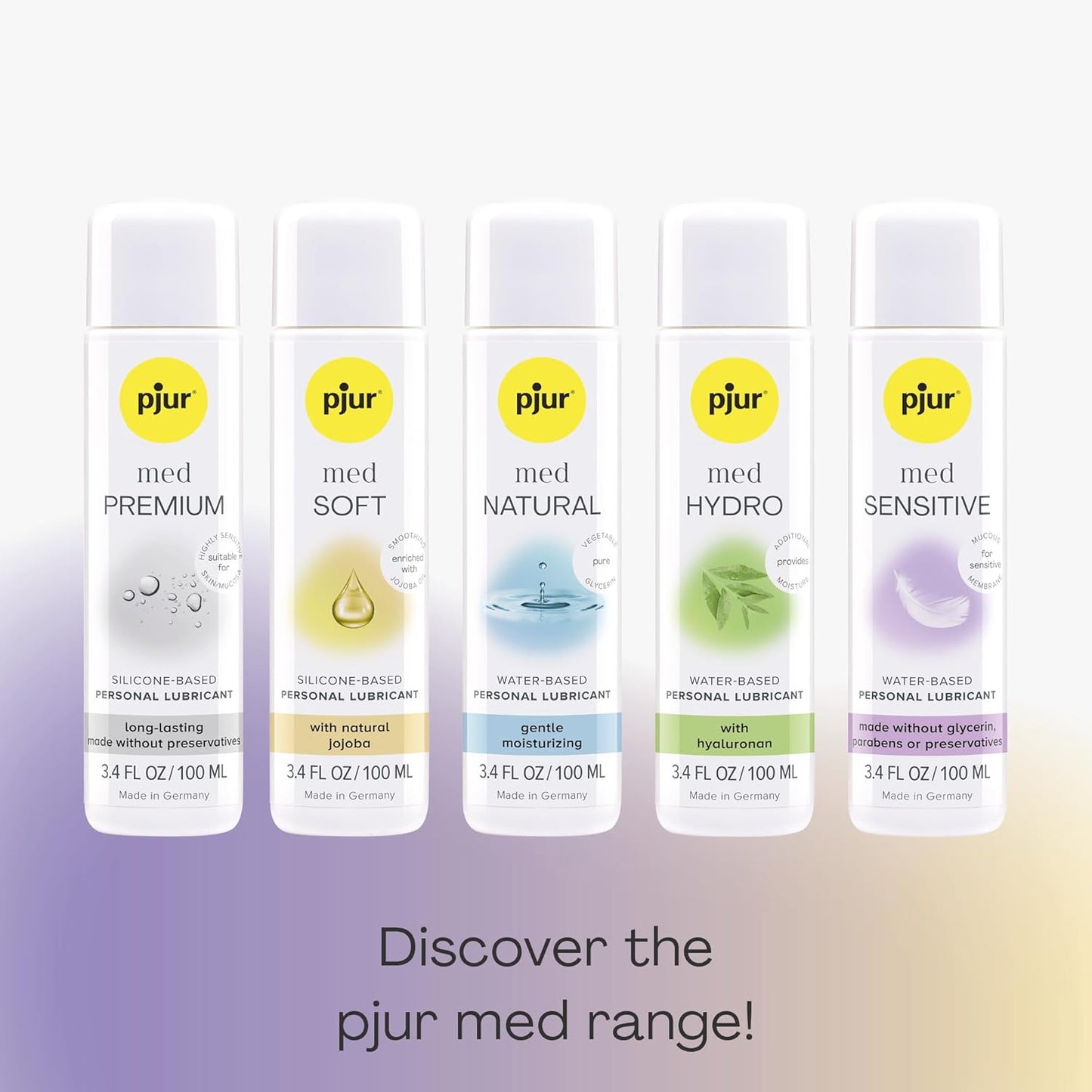 Pjur Med suave Glide \u2013 100 ml botella