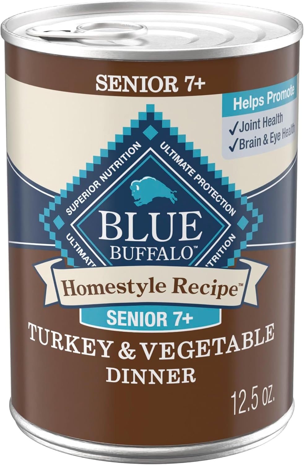 Blue Buffalo Homestyle Recipe - Comida húmeda para perros senior 7+...