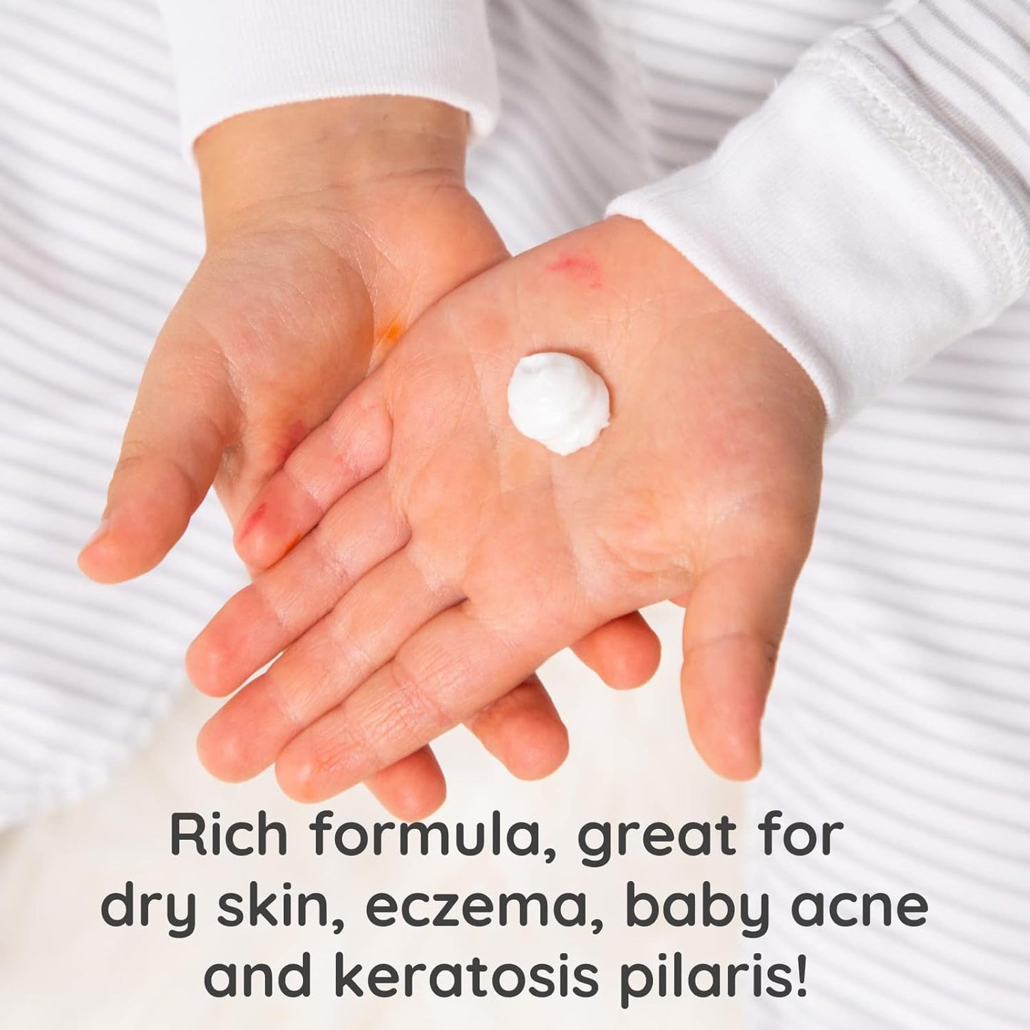 Bubbsi Loción corporal para bebé recién nacido, aceite de coco orgá...