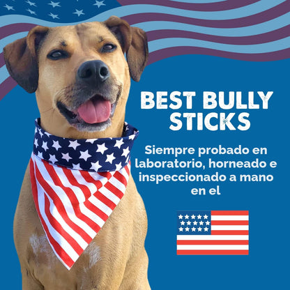 Best Bully Sticks Palitos de carne seca gruesos de 6 pulgadas para...