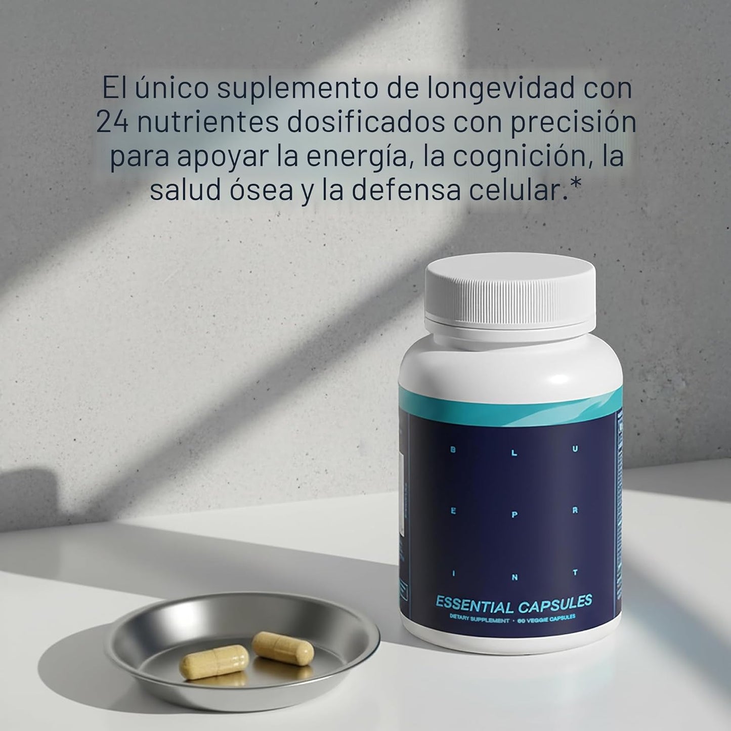 Blueprint Bryan Johnson Cápsulas Esenciales - Multivitamínico\/Mult...