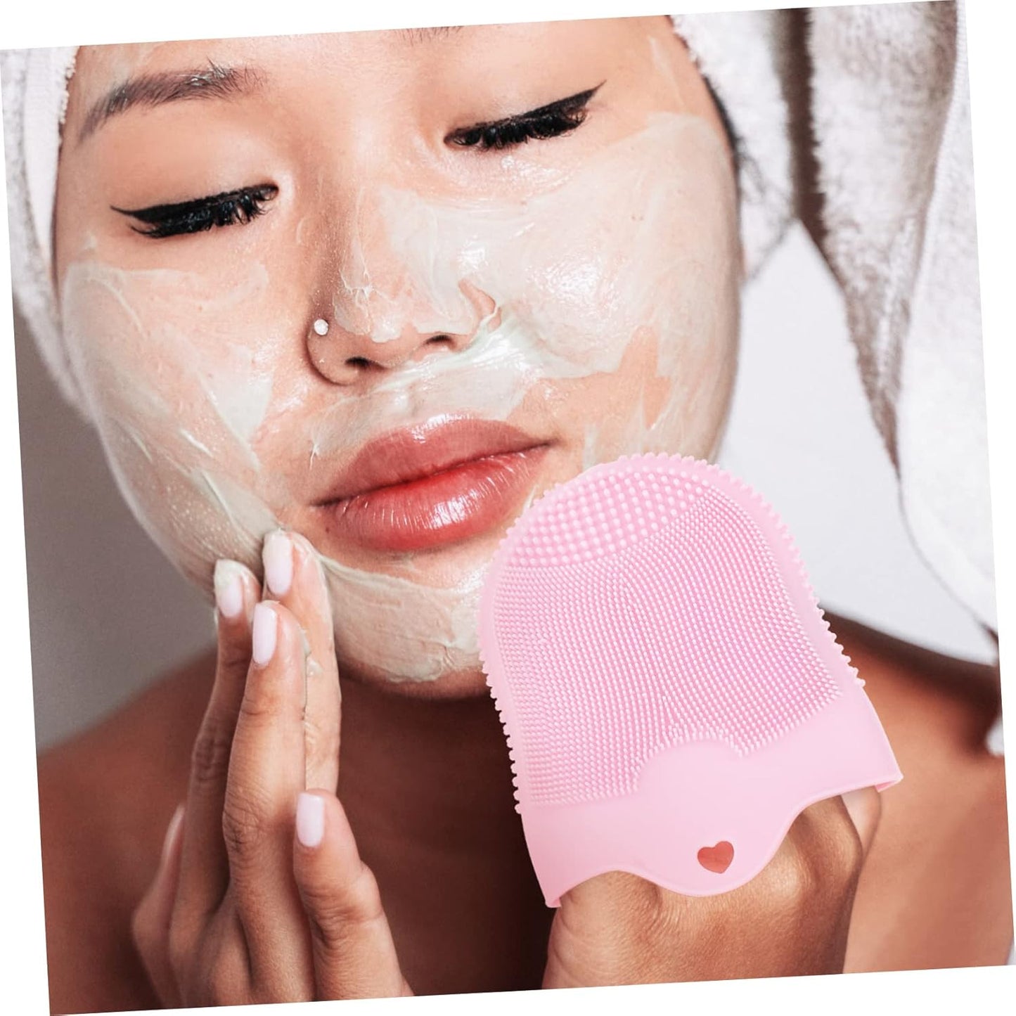 Ipetboom 3pcs Skin Care Tools Silicone Facial Brush Manual Face Was...