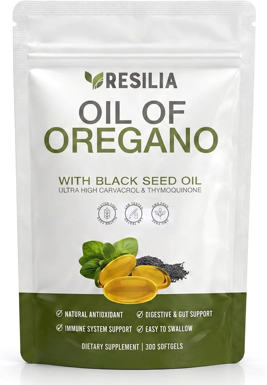 Cápsulas blandas Resilia con aceite de semilla negra de 6000 mg \u2...
