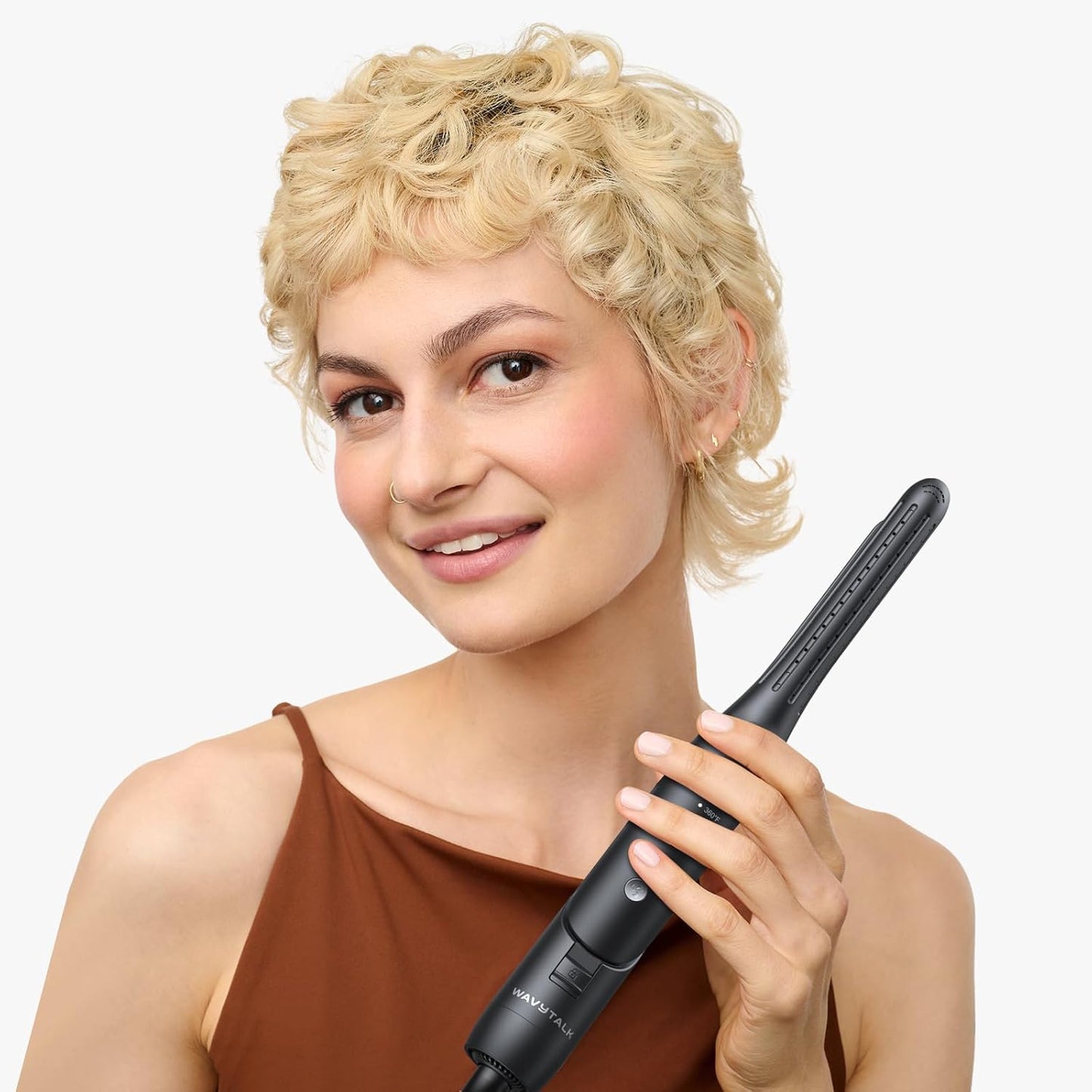 Wavytalk Plancha plana tipo lápiz de 1,65 pulgadas, lápiz rizador d...
