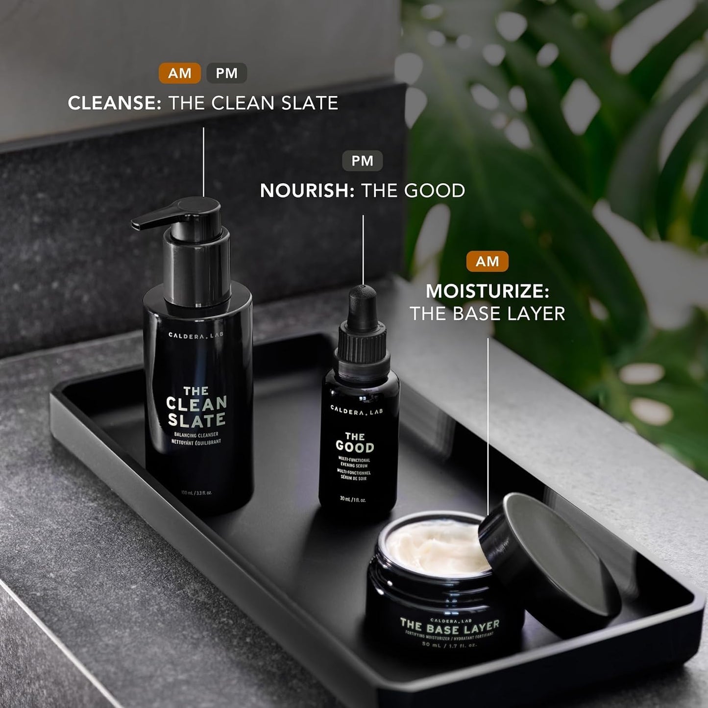 Caldera + Lab Set de cuidado de la piel para hombres \u2013 The Ric...